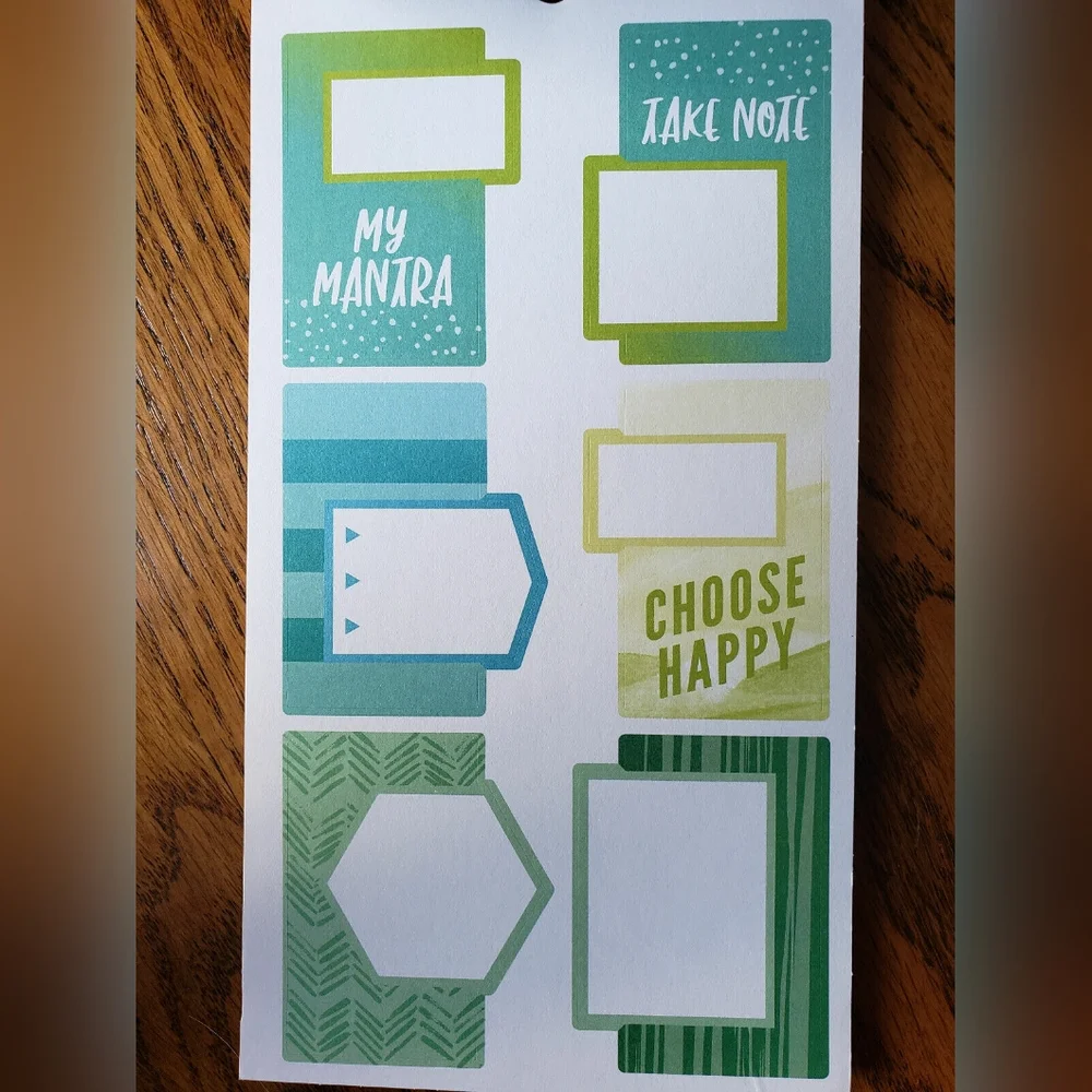 Layered Boxes Sticker Book (356 Pcs) by The Happy Planner